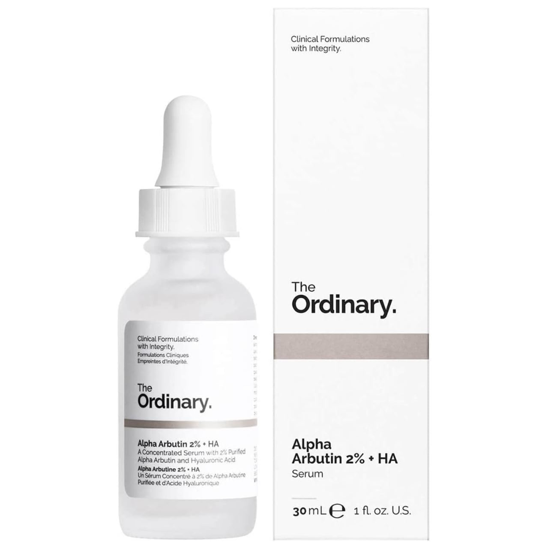 The Ordinary Alpha Arbutin 2% + HA Serum to reduce Dark Spots & Pigmentation