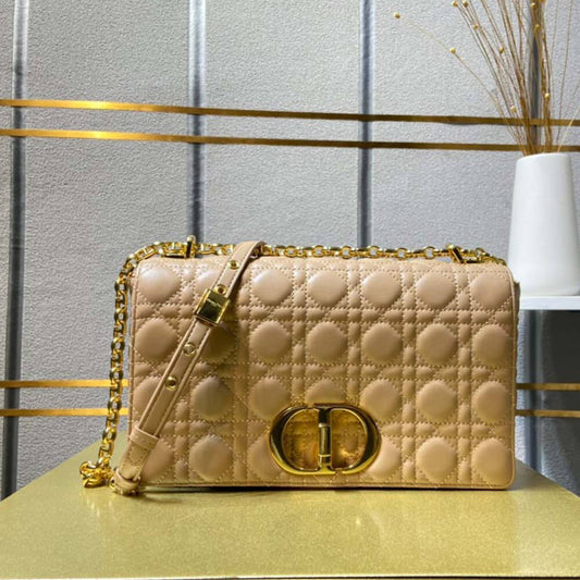 Christian Dior Large Caro Handbag - Elegant Collection in 5 Stunning Colors