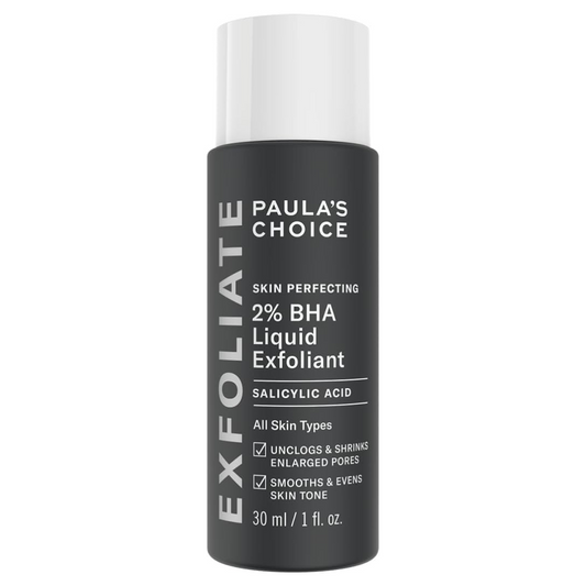 Paula's Choice SKIN PERFECTING 2% BHA Liquid Exfoliant - Face Exfoliating Peel Fights Blackheads & Enlarged Pores