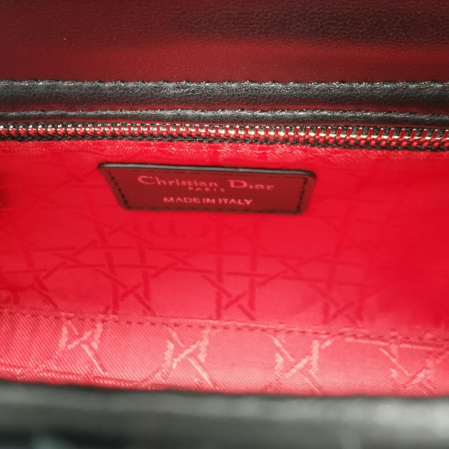 Mini Lady Dior Black Leather Bag โ Timeless Elegance in a Chic Package