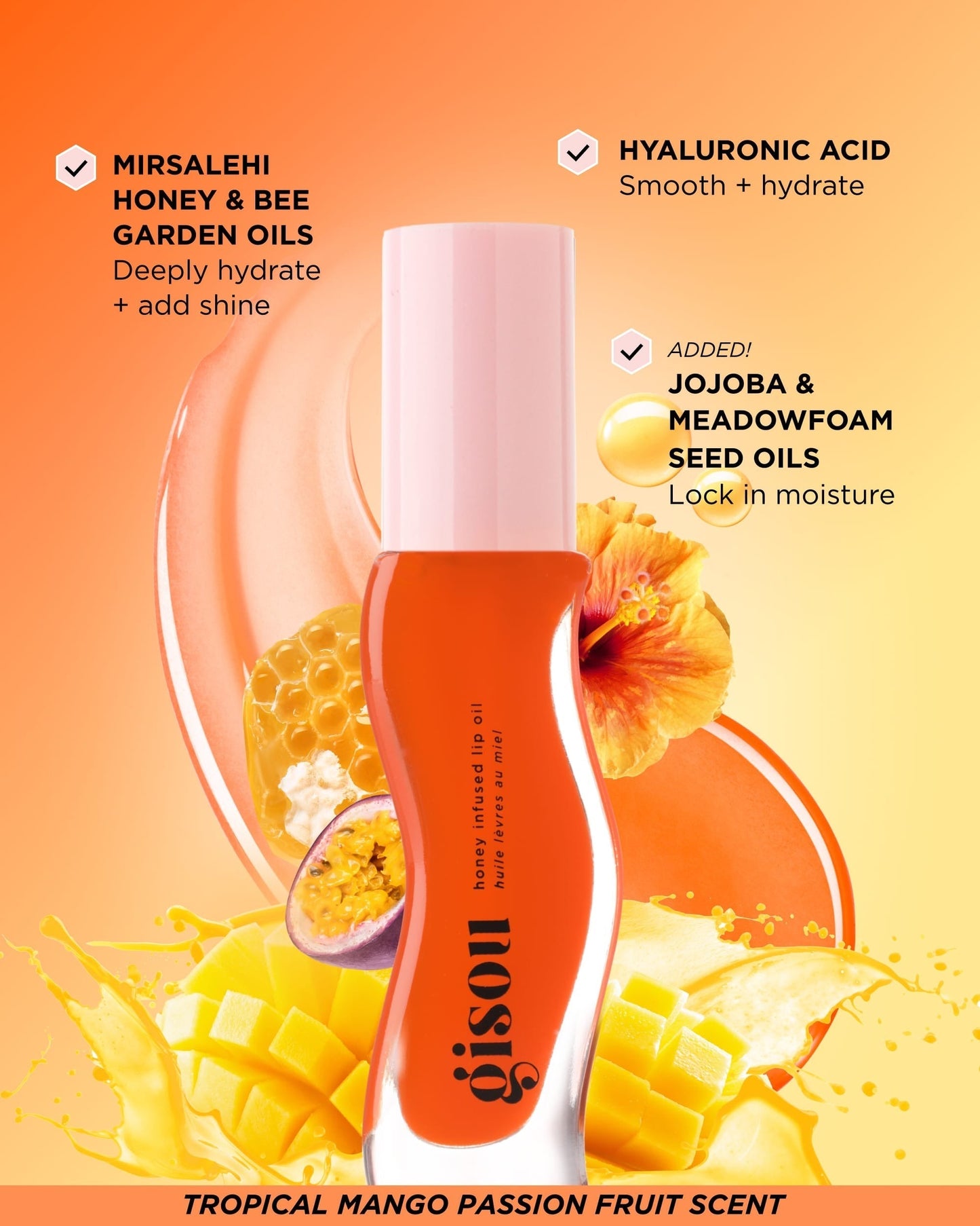 gisou - Honey Infused Lip Oil