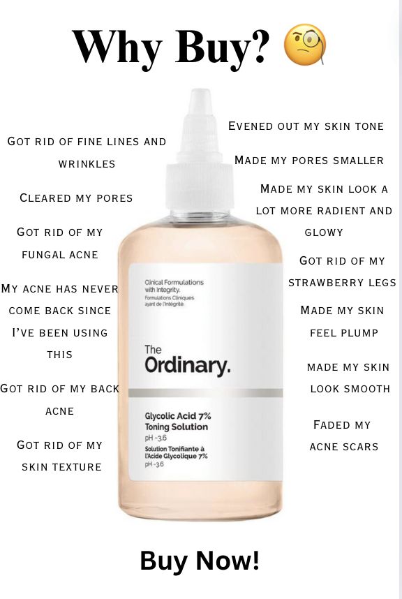The Ordinary Glycolic Acid 7% Toning Solution