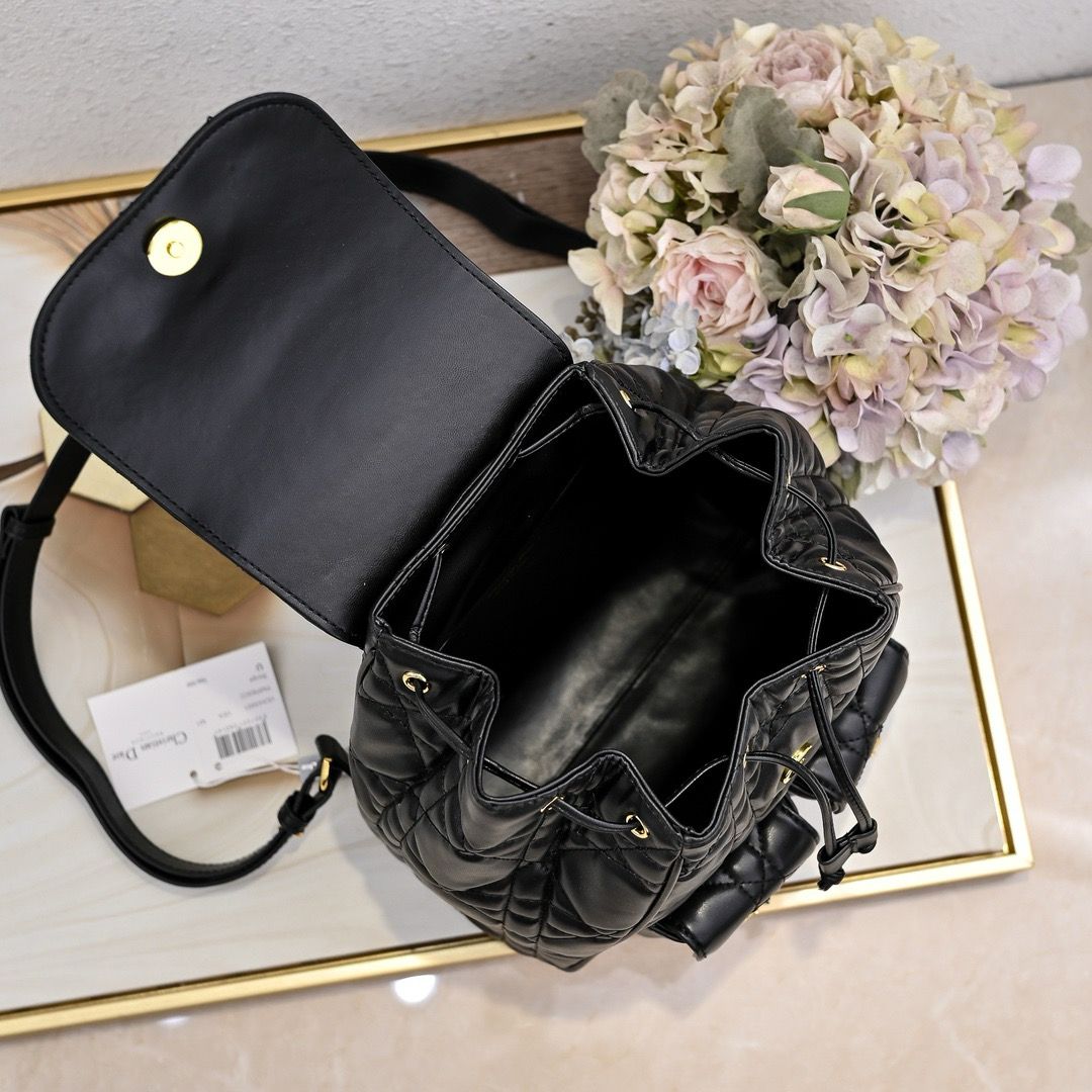 Dior - Medium Dior Caro Backpack