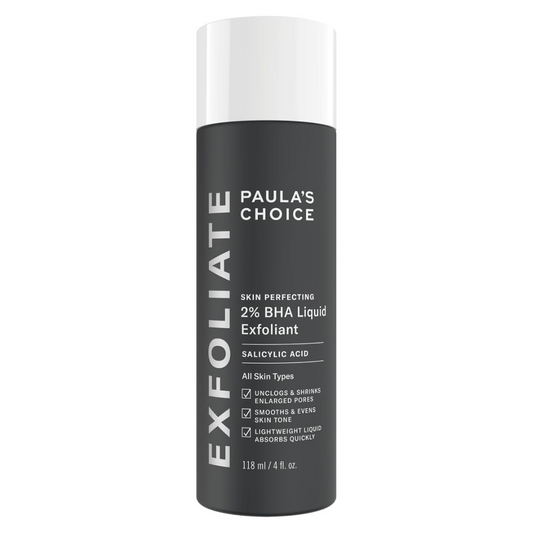 Paula's Choice SKIN PERFECTING 2% BHA Liquid Exfoliant - Face Exfoliating Peel Fights Blackheads & Enlarged Pores