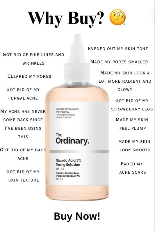 The Ordinary Glycolic Acid 7% Toning Solution