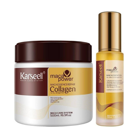 Combo Karseell Hair Mask with Nourishing Oil – Ultimate Repair & Shine